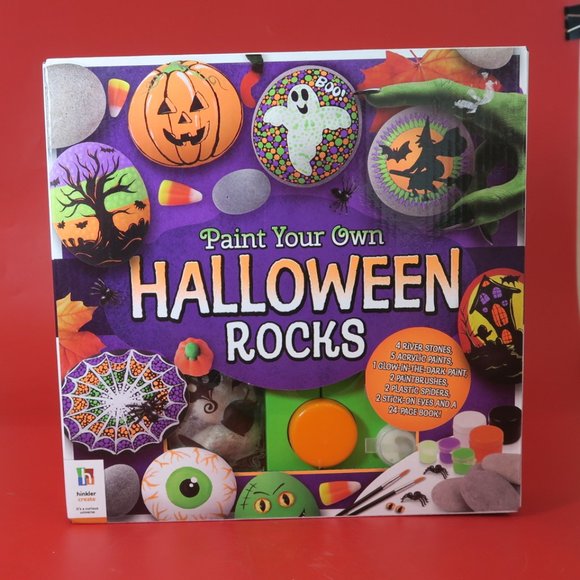 Hinkler Create Paint Your Own Halloween Rocks Kit - Picture 1 of 9
